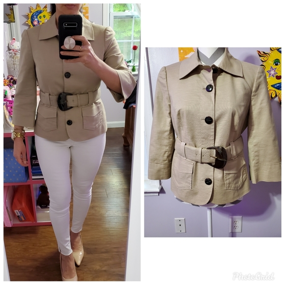 The Limited Jackets & Blazers - The Limited Safari style blazer